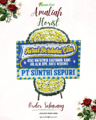 Papan Bunga Duka di Pasir Nangka