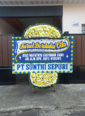 Papan Bunga Duka di Pasir Nangka