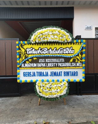 Papan Bunga Duka di Pasir Nangka